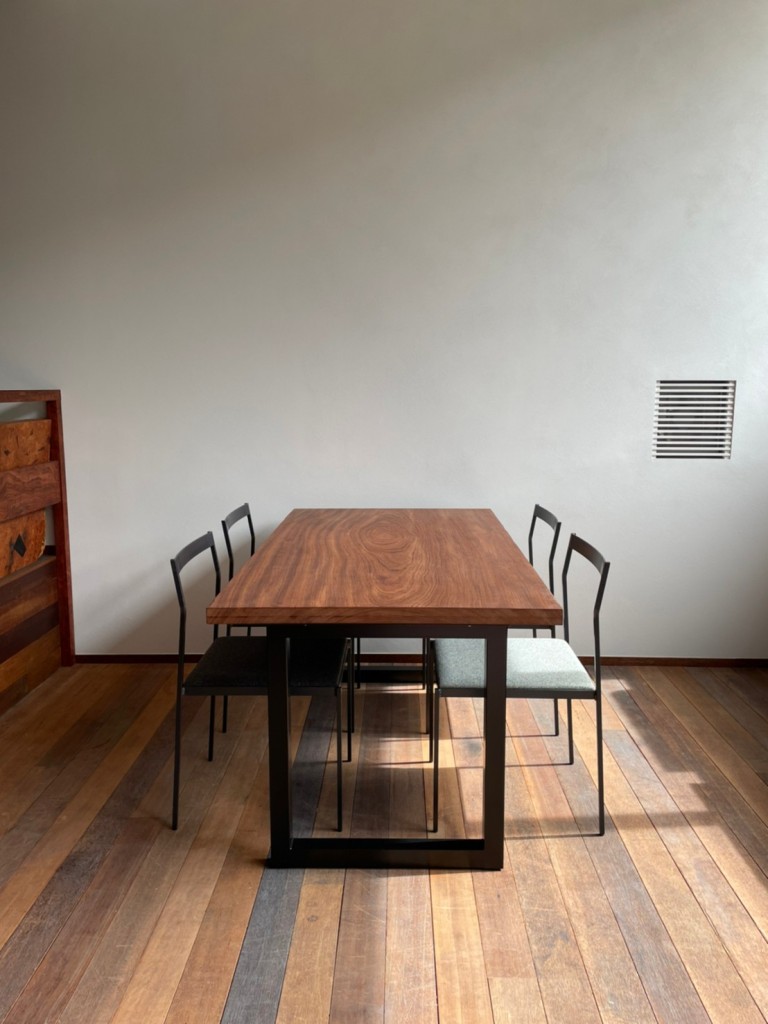 一枚板 一枚板テーブル 1490 ブビンガ ＃540 – 一枚板 一枚板テーブル 