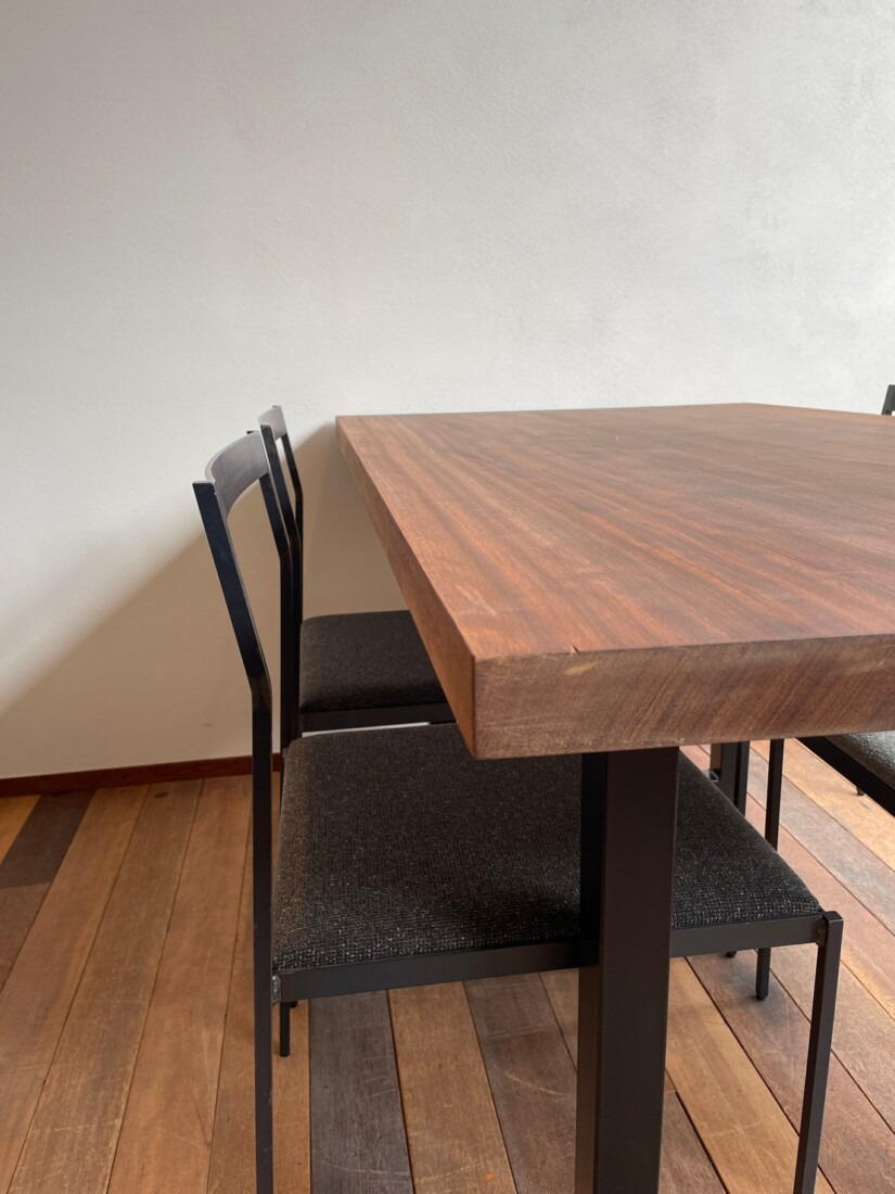 一枚板 一枚板テーブル 1500 ブビンガ ＃684 – 一枚板の通販 rewood