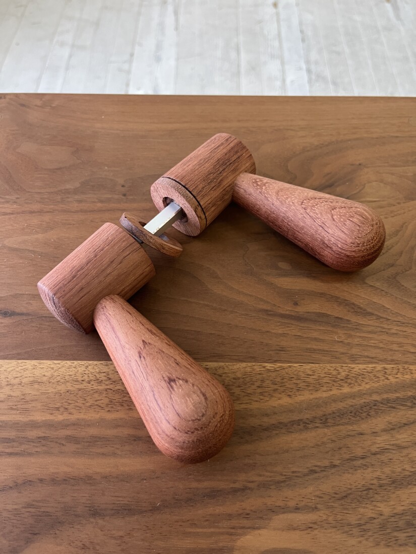 doorleverhandle　bubinga　 #05-001