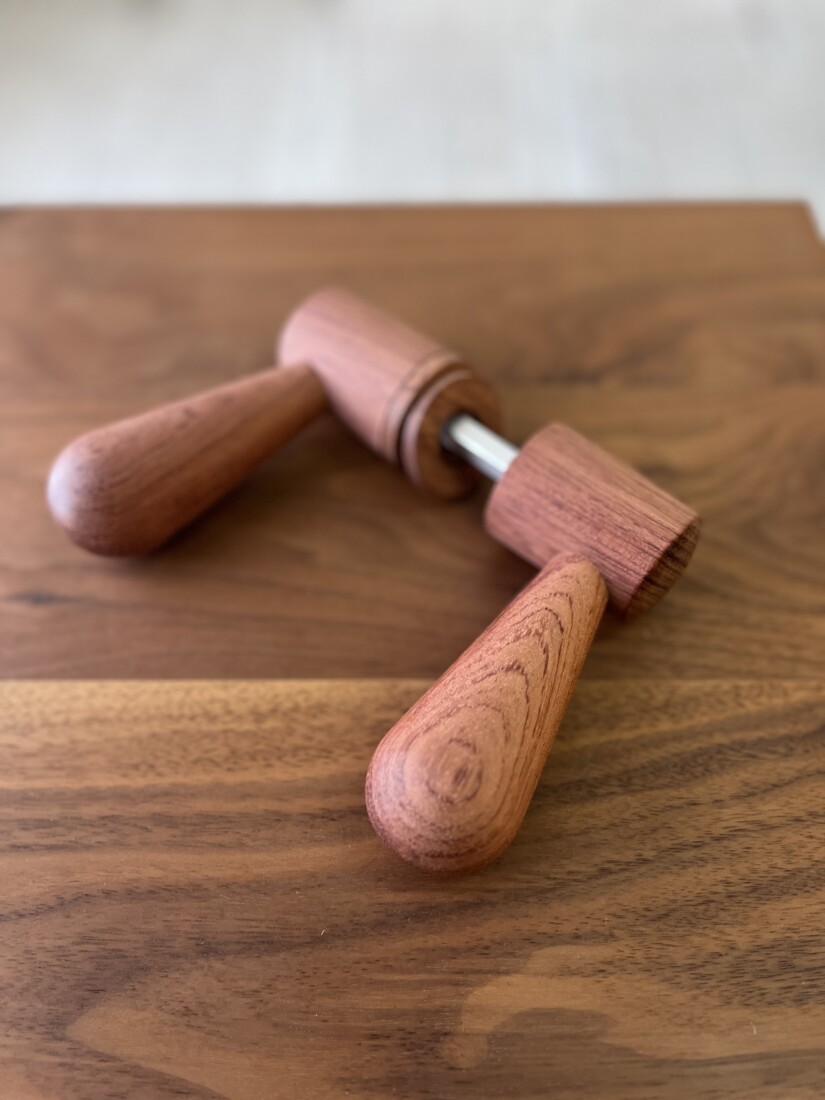 doorleverhandle　bubinga　 #05-001