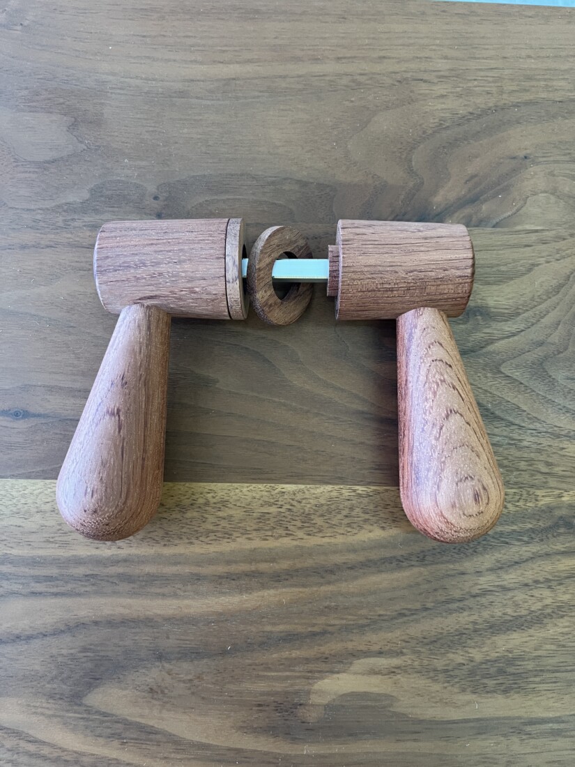 doorleverhandle　bubinga　 #05-001