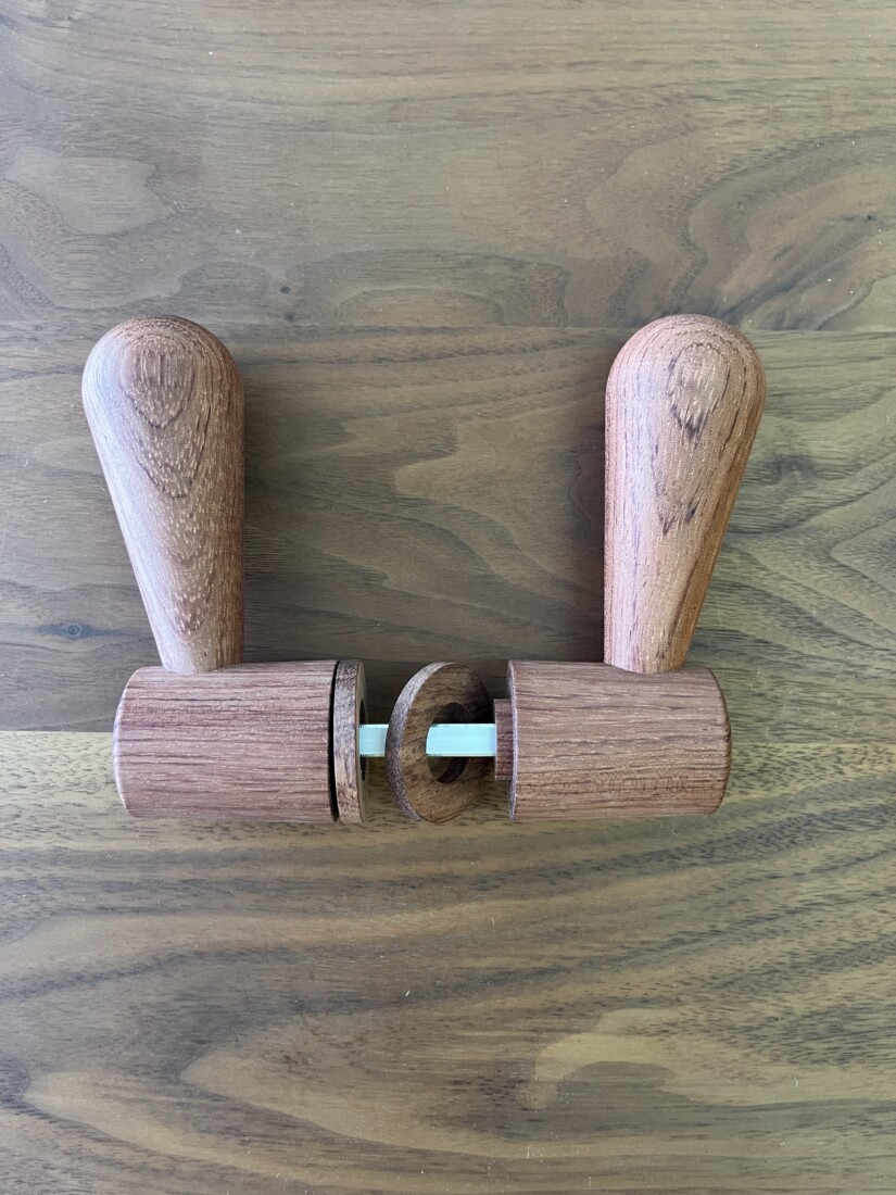 doorleverhandle　bubinga　 #05-001