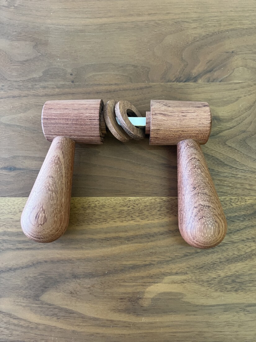 doorleverhandle　bubinga　 #05-002