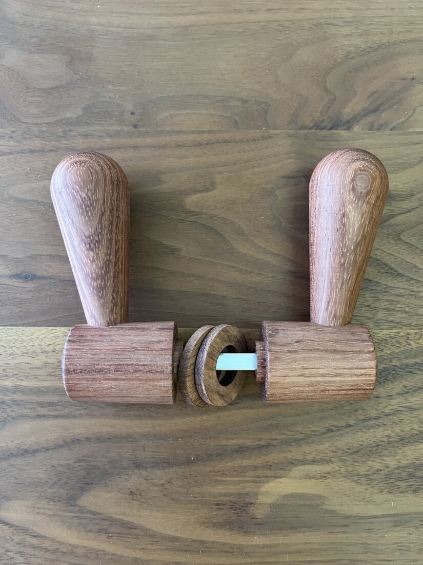 doorleverhandle　bubinga　 #05-002