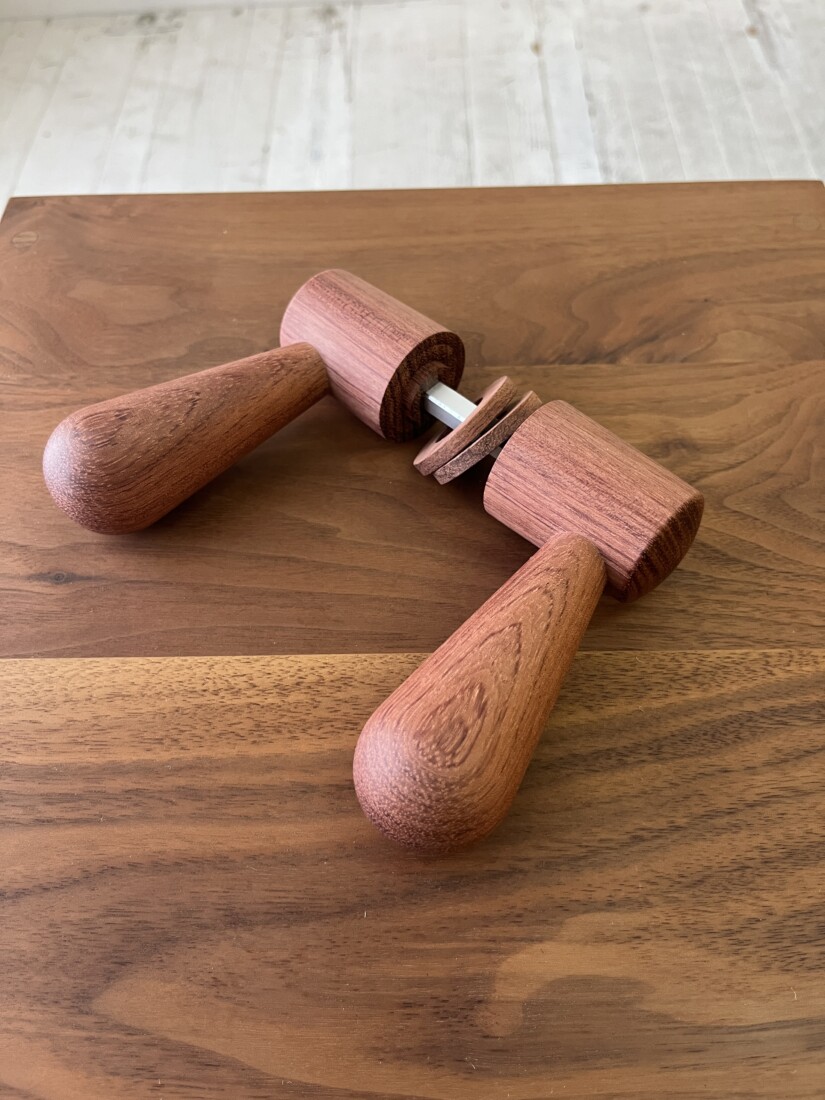 doorleverhandle　bubinga　 #05-003