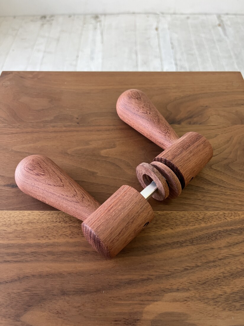 doorleverhandle　bubinga　 #05-003