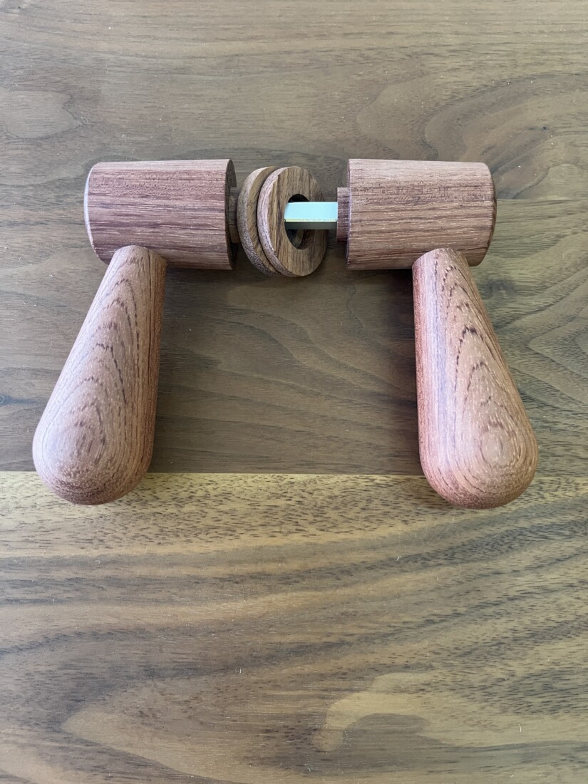 doorleverhandle　bubinga　 #05-003