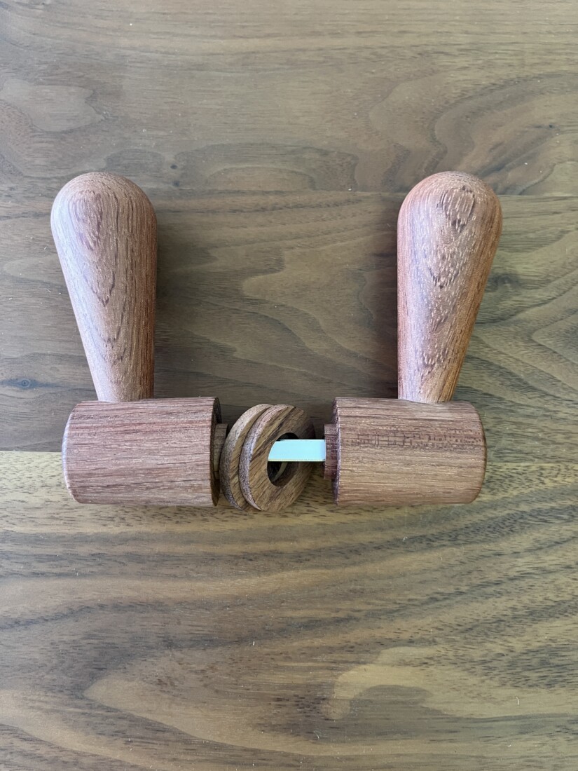 doorleverhandle　bubinga　 #05-003