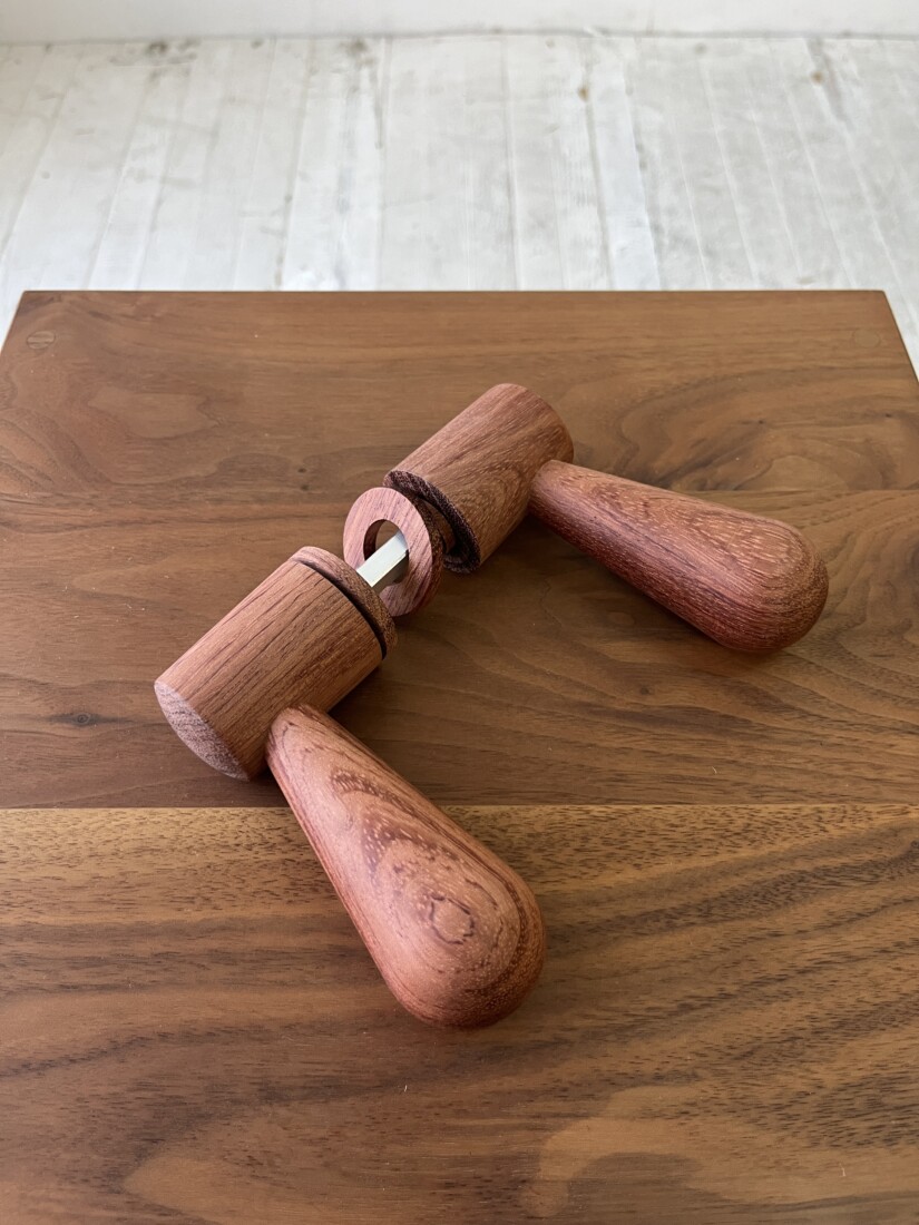 doorleverhandle　bubinga　 #05-004