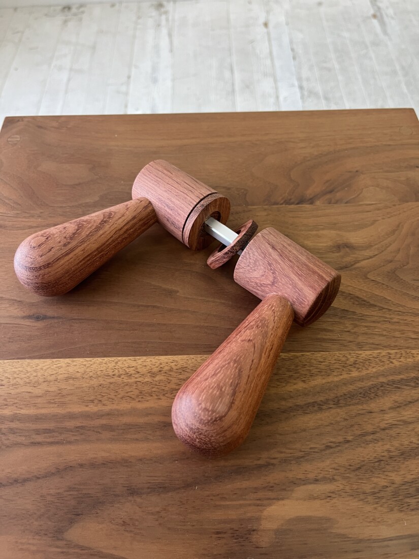 doorleverhandle　bubinga　 #05-004