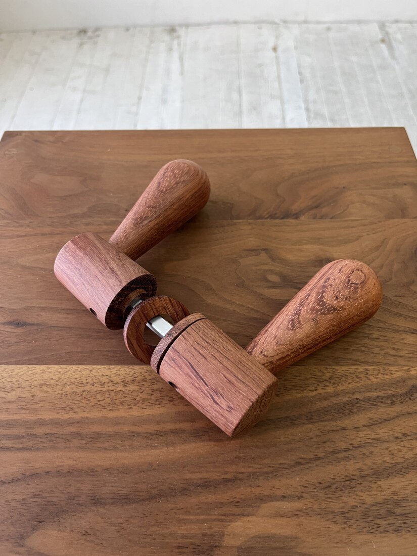 doorleverhandle　bubinga　 #05-004