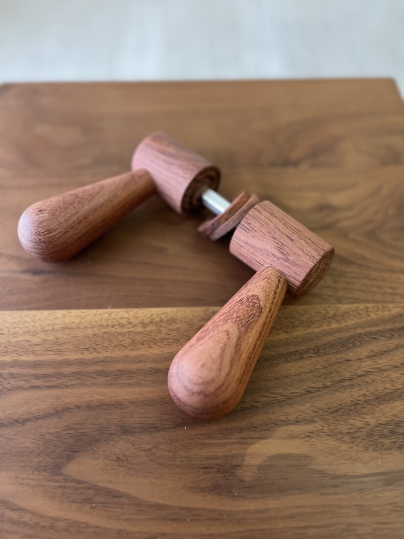 doorleverhandle　bubinga　 #05-004