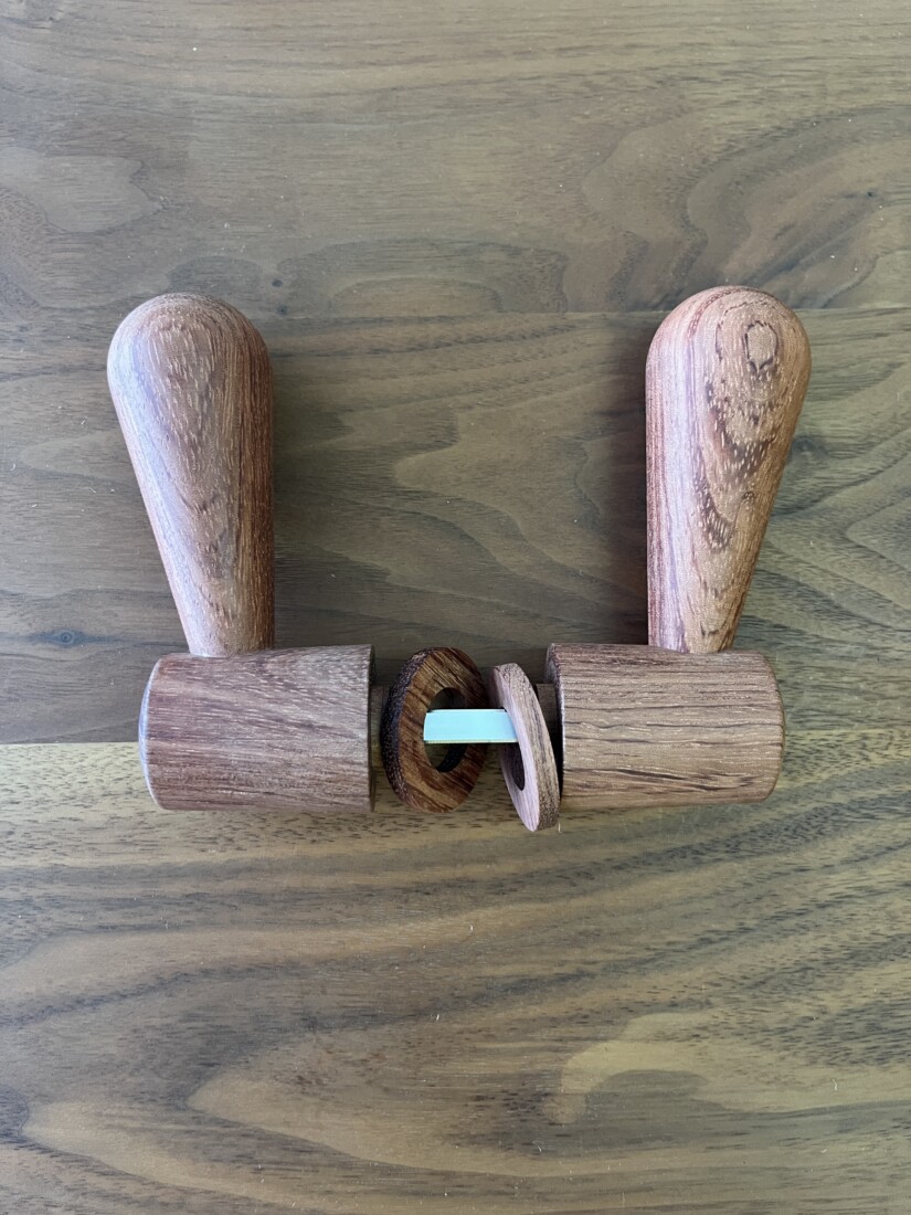 doorleverhandle　bubinga　 #05-004