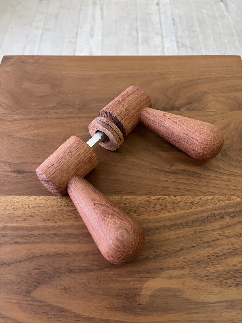 doorleverhandle　bubinga　 #05-005