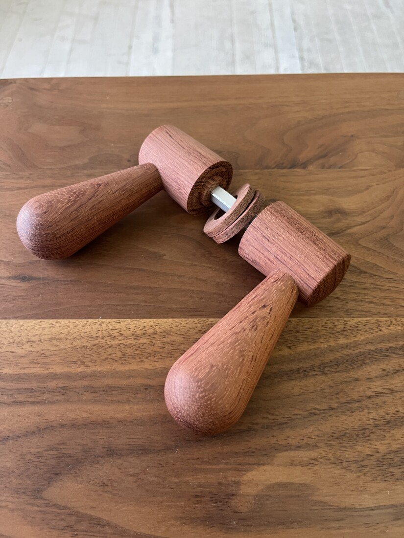 doorleverhandle　bubinga　 #05-005