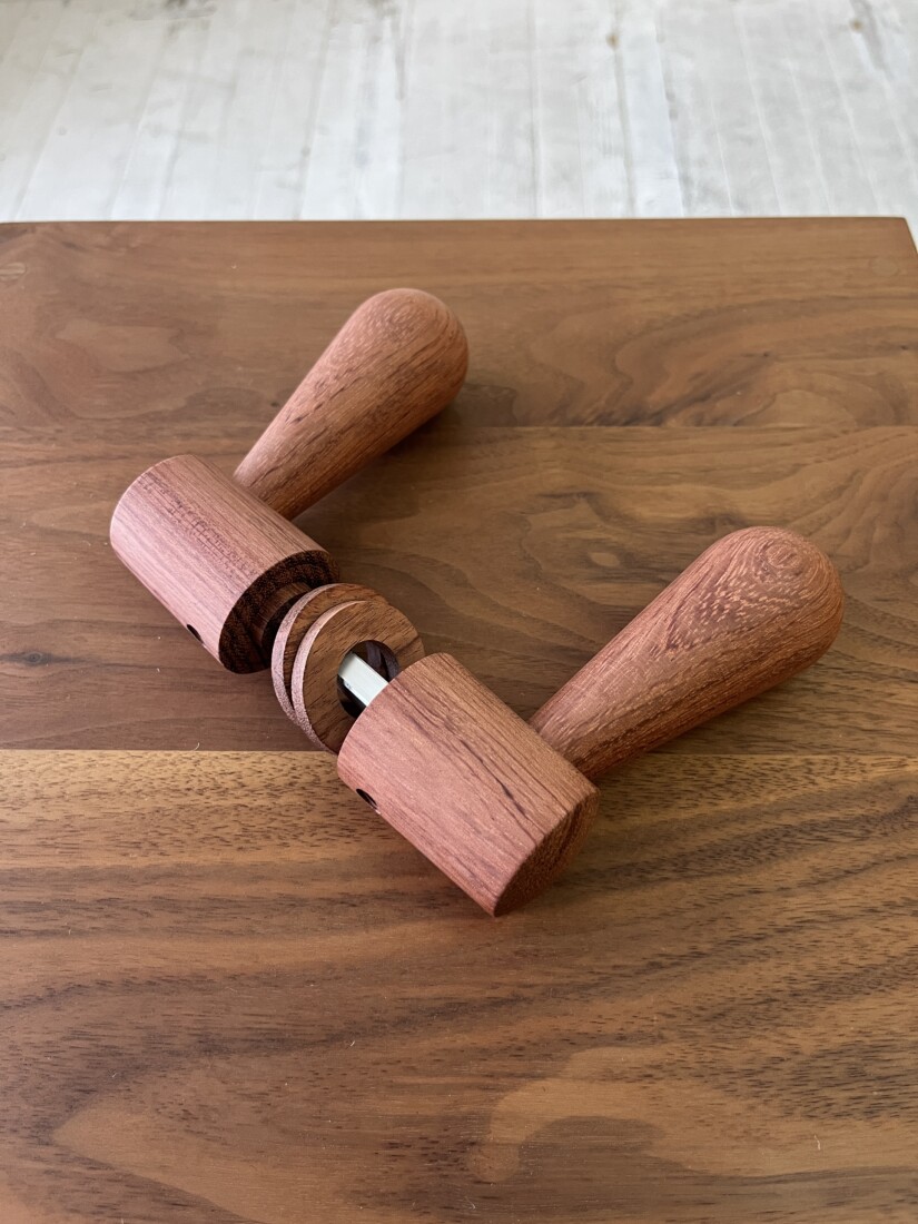 doorleverhandle　bubinga　 #05-005