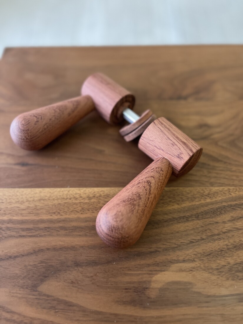 doorleverhandle　bubinga　 #05-005