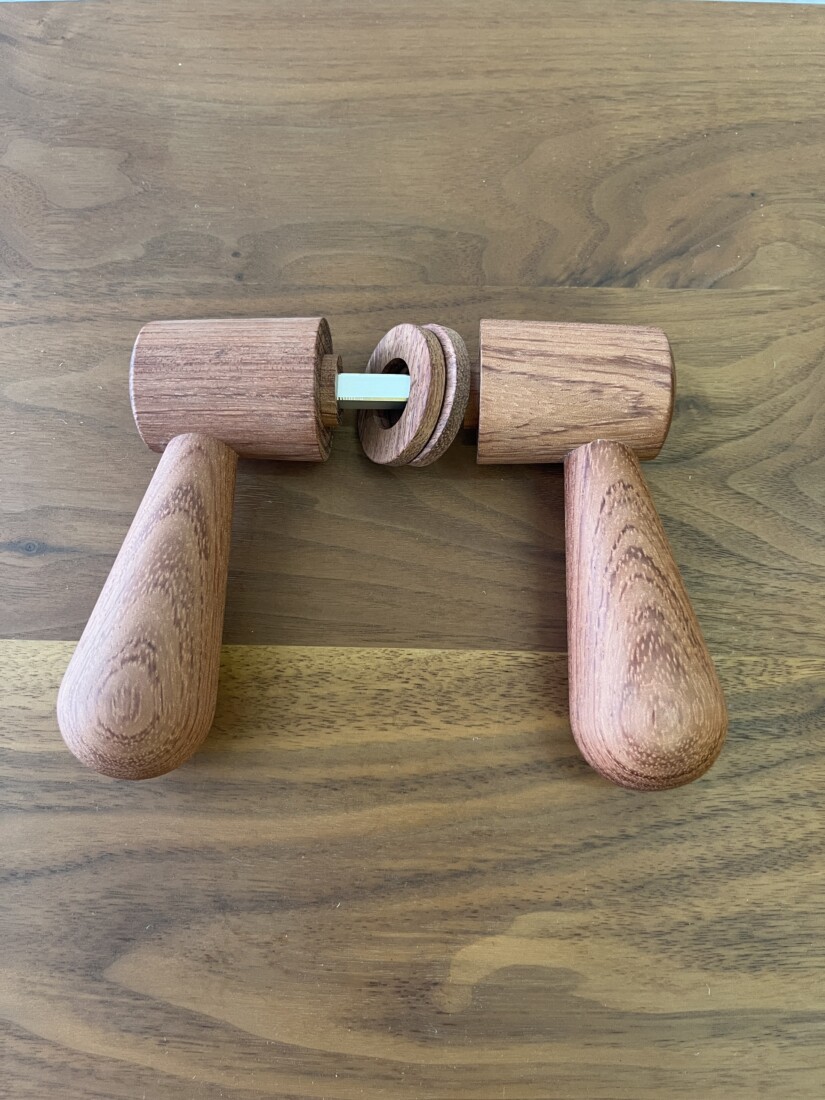 doorleverhandle　bubinga　 #05-005