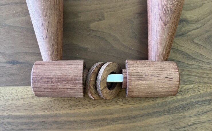 doorleverhandle　bubinga　 #05-005