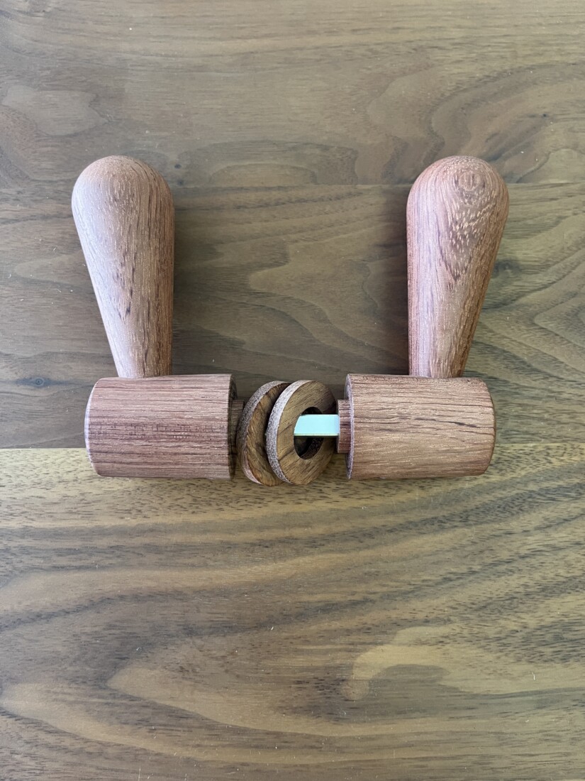 doorleverhandle　bubinga　 #05-005