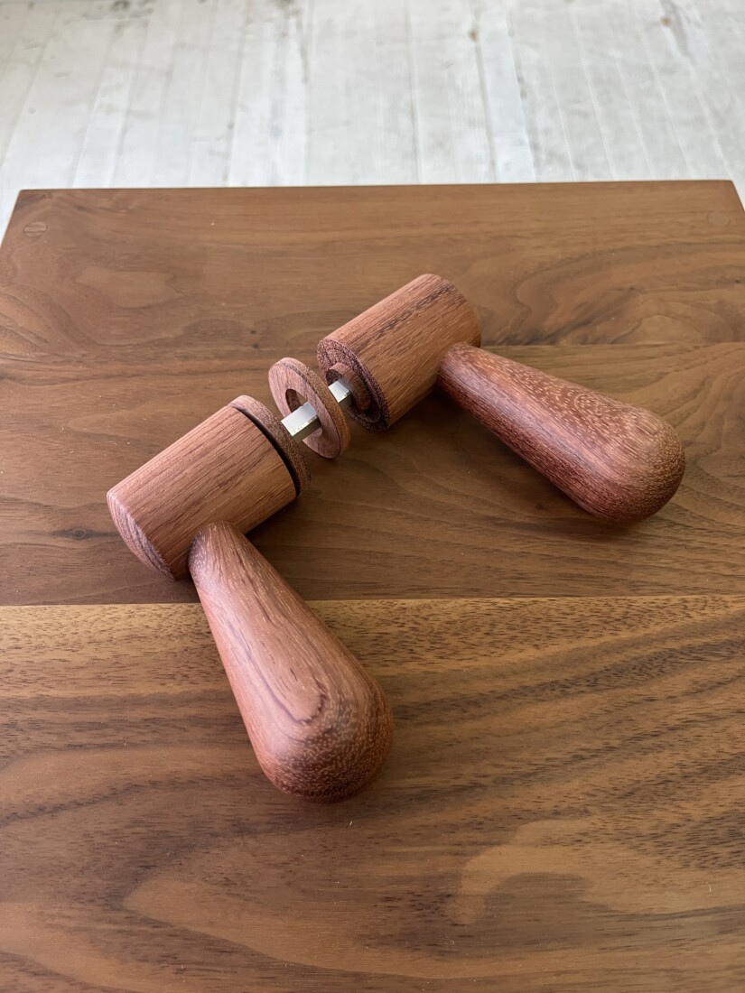 doorleverhandle　bubinga　 #05-006