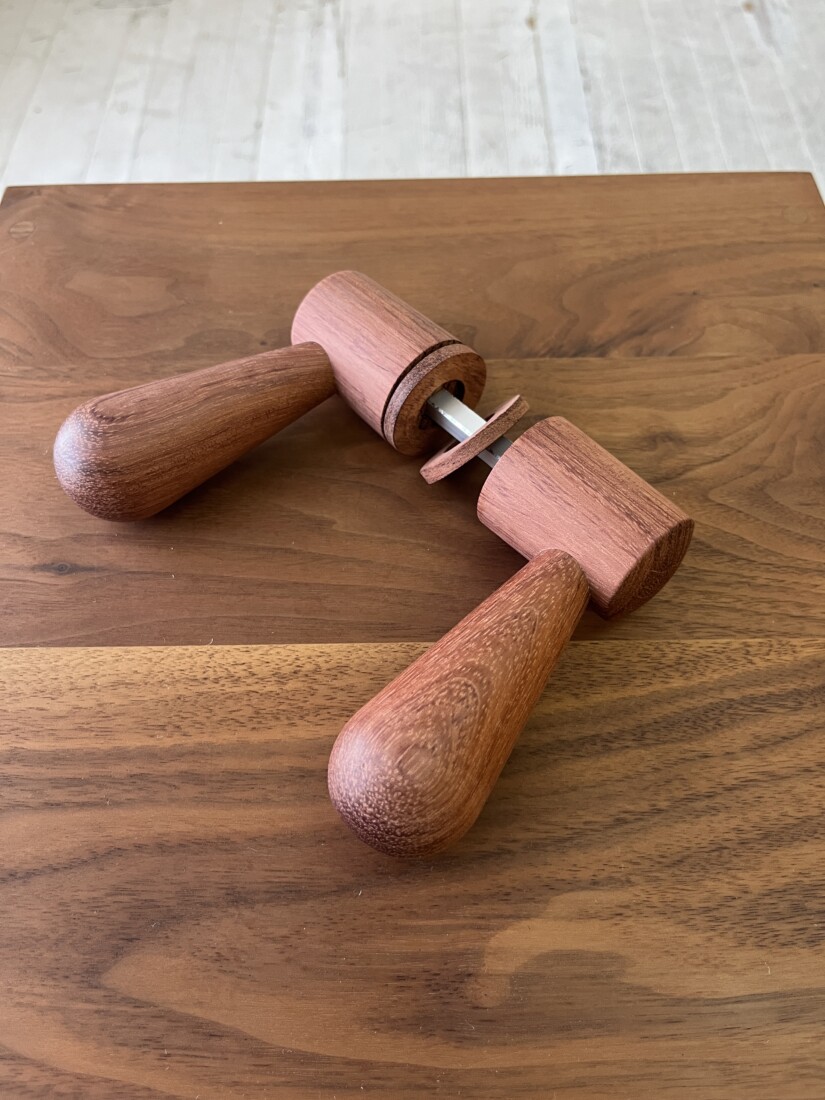 doorleverhandle　bubinga　 #05-006