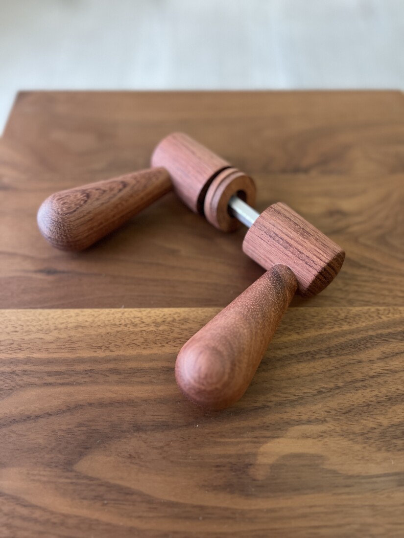 doorleverhandle　bubinga　 #05-006