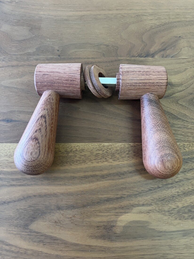 doorleverhandle　bubinga　 #05-006