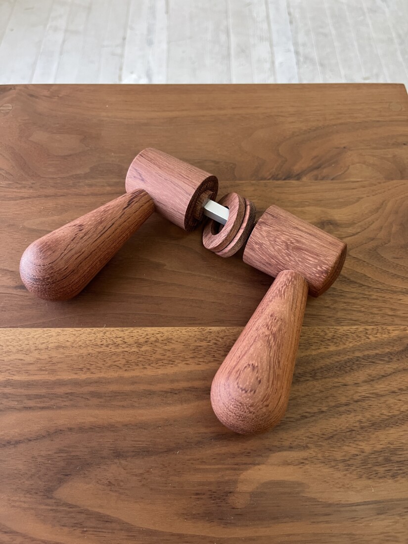 doorleverhandle　bubinga　 #05-007