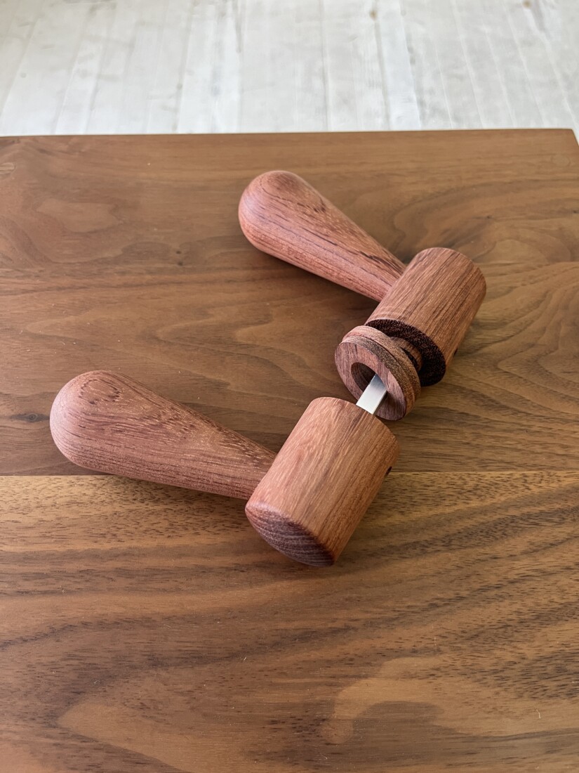 doorleverhandle　bubinga　 #05-007