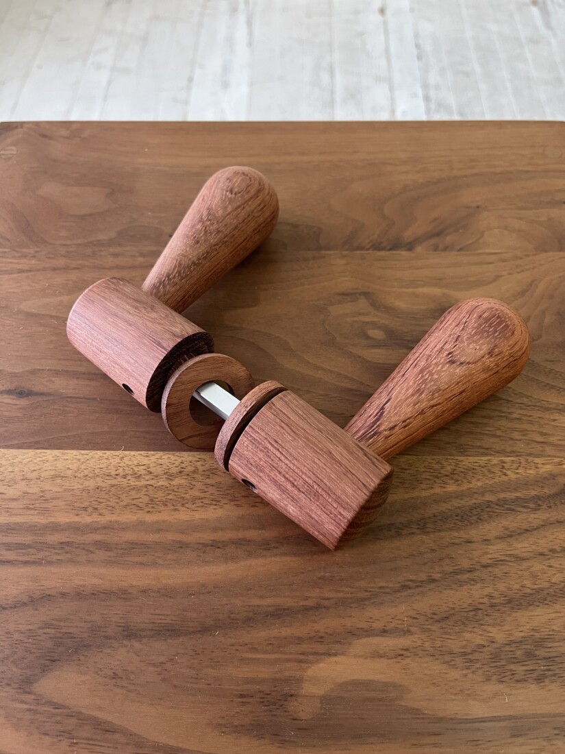 doorleverhandle　bubinga　 #05-007