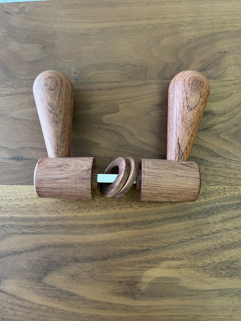 doorleverhandle　bubinga　 #05-007