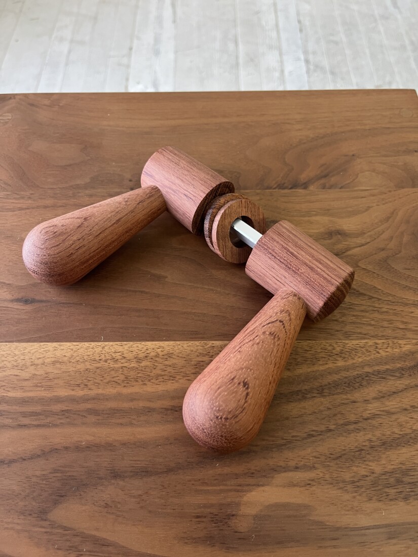 doorleverhandle　bubinga　 #05-008