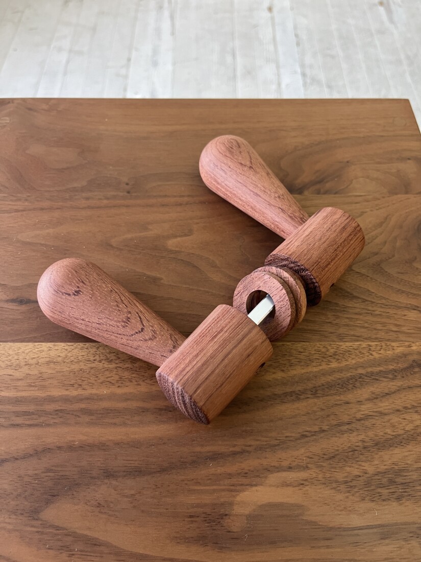 doorleverhandle　bubinga　 #05-008