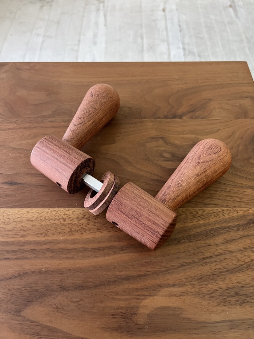 doorleverhandle　bubinga　 #05-008