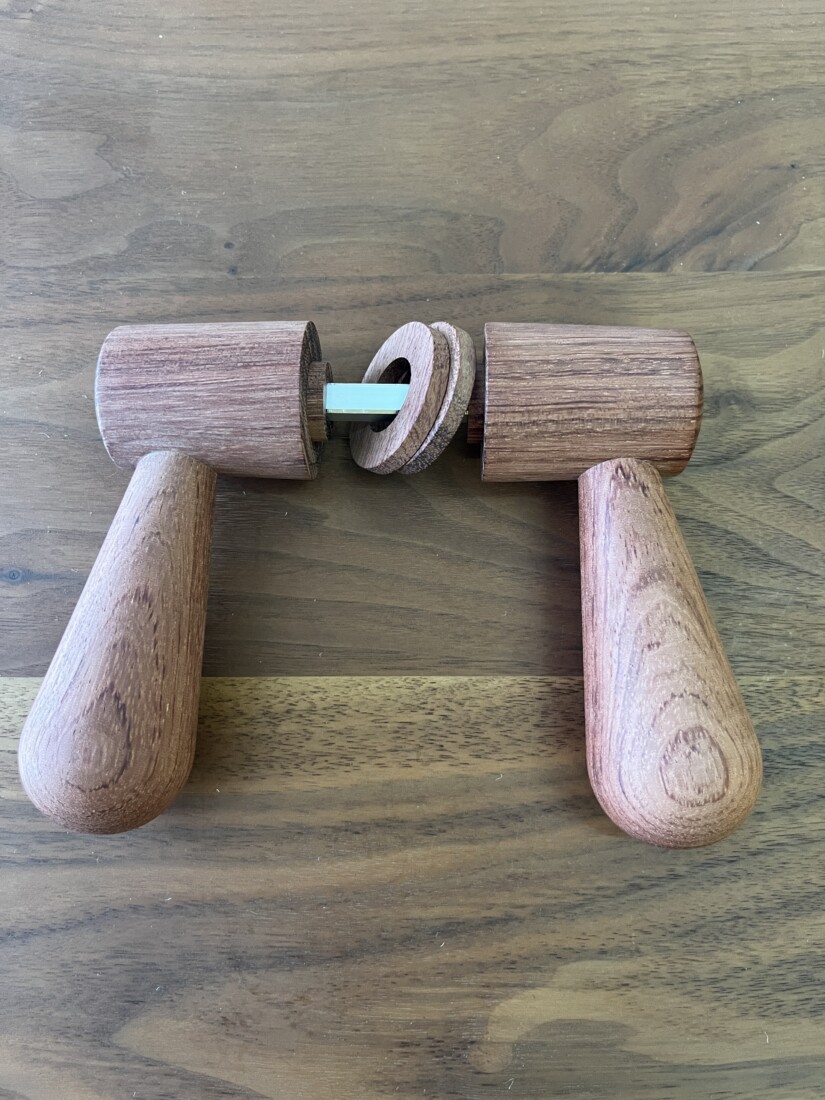 doorleverhandle　bubinga　 #05-008