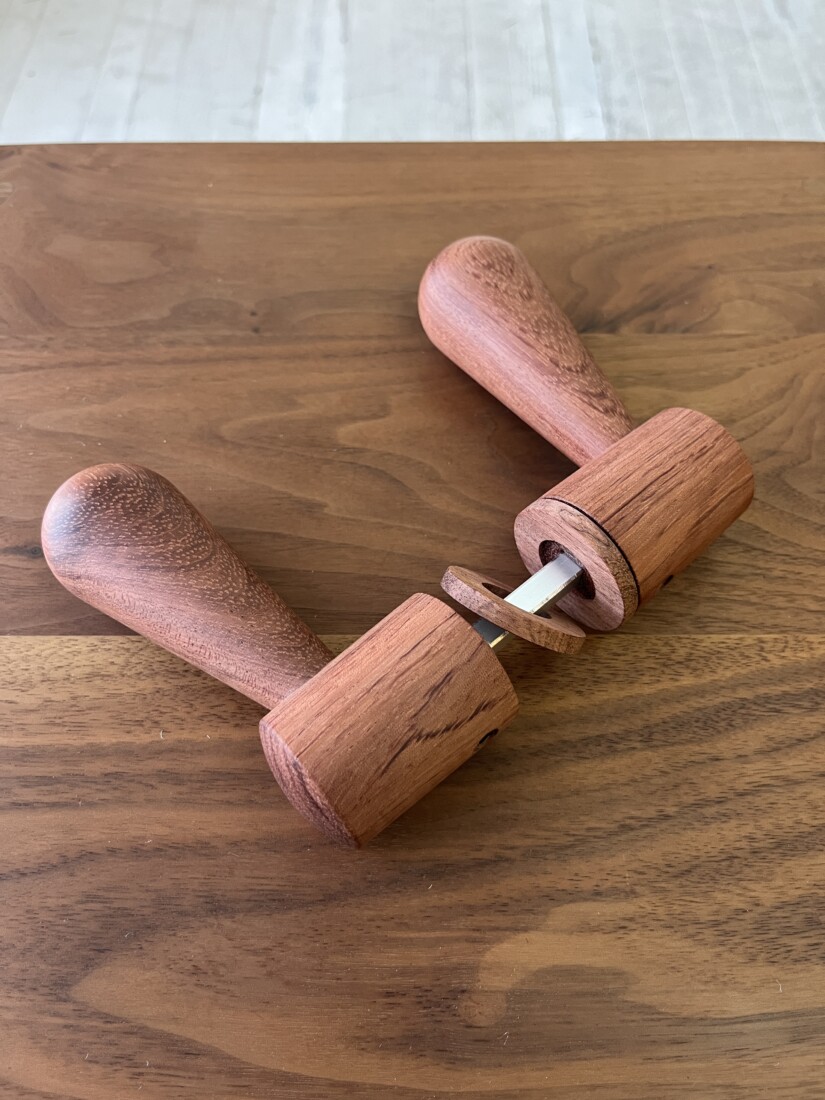 doorleverhandle　bubinga　 #05-009