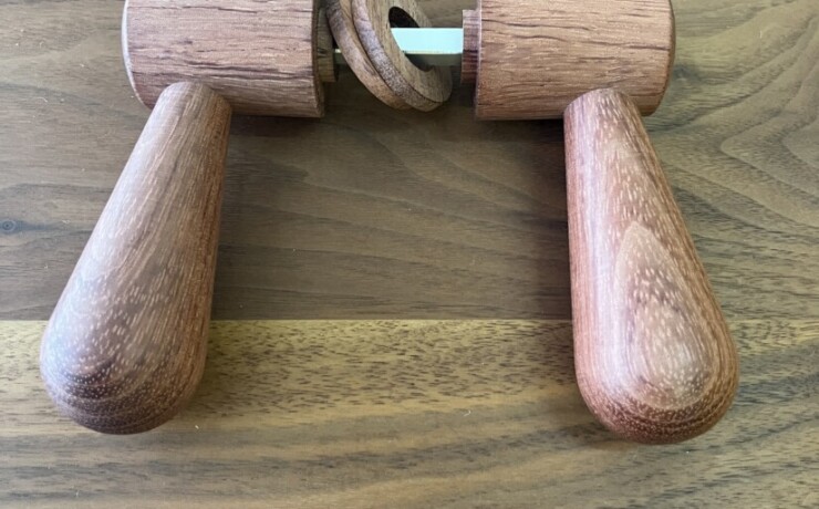 doorleverhandle　bubinga　 #05-009