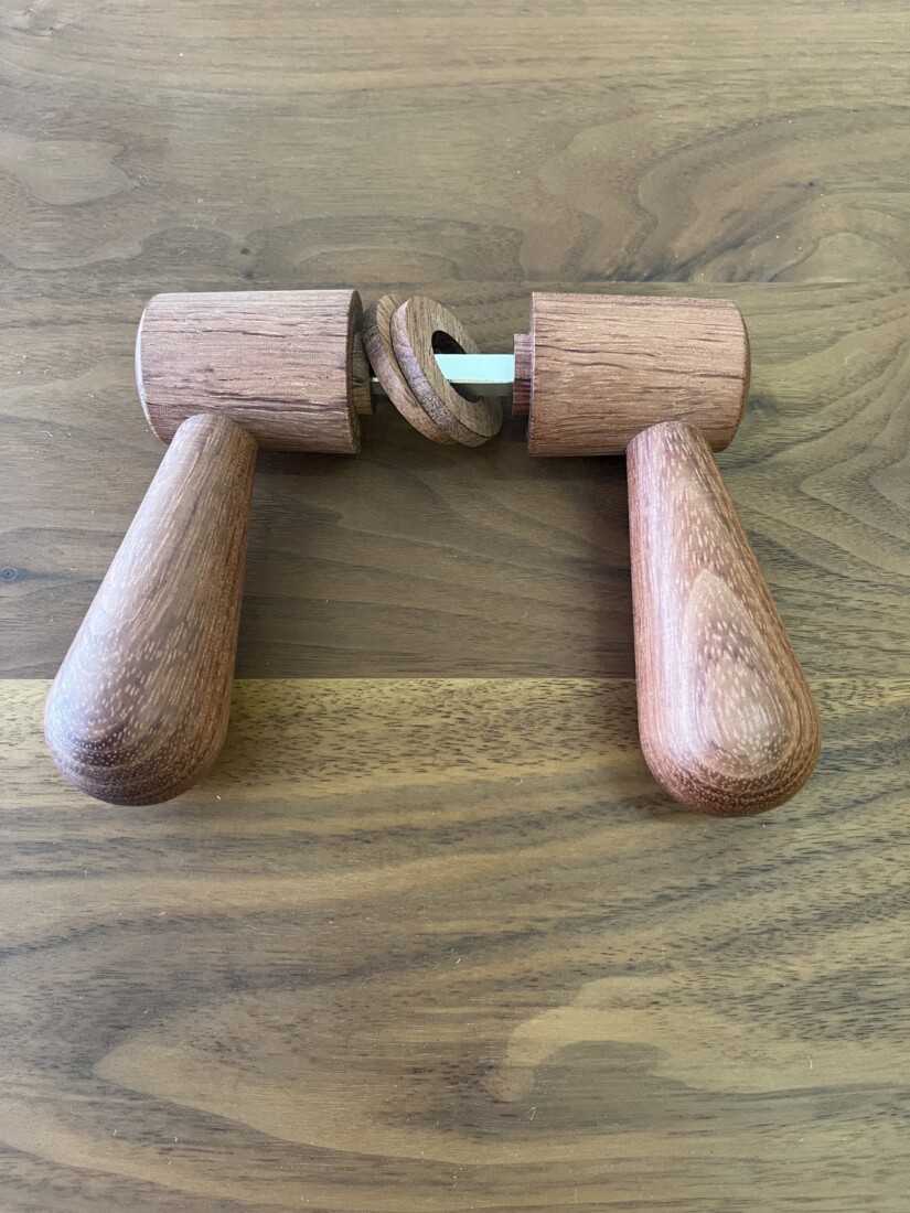 doorleverhandle　bubinga　 #05-009