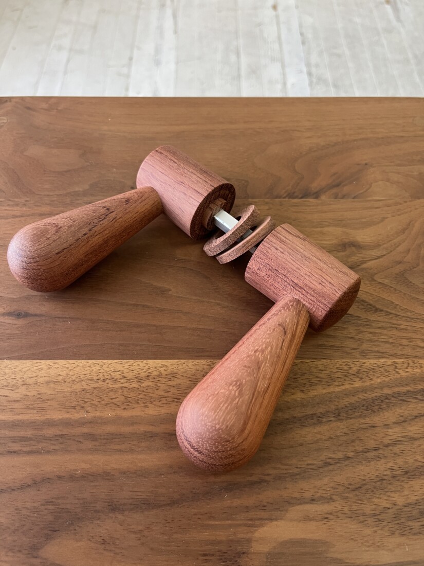 doorleverhandle　bubinga　 #05-010