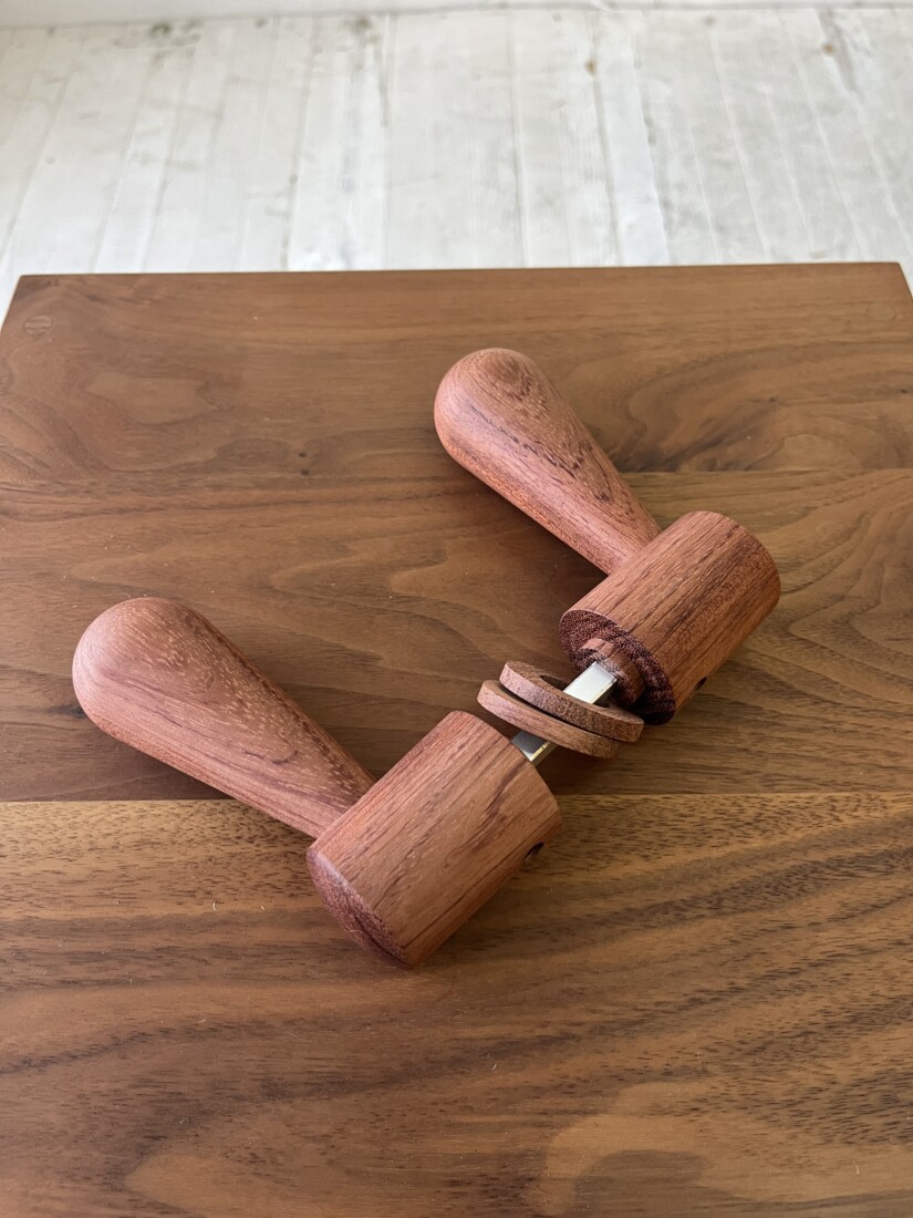 doorleverhandle　bubinga　 #05-010