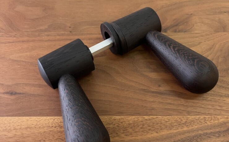 doorleverhandle　wenge　 #05-004