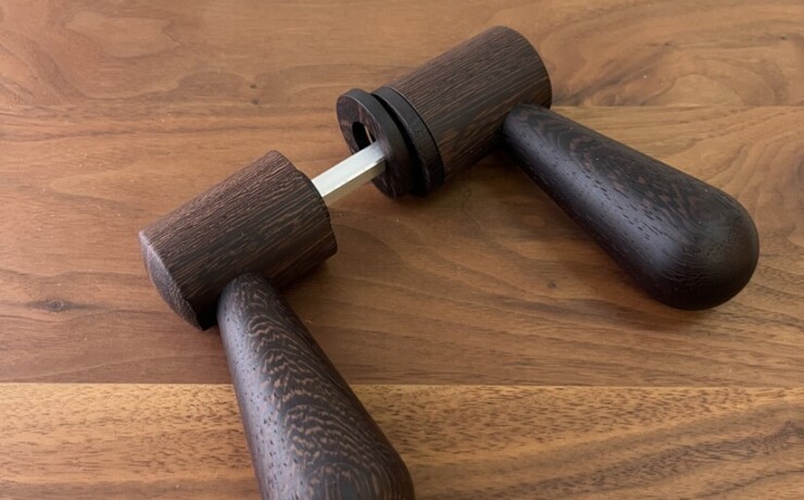 doorleverhandle　wenge　 #05-006