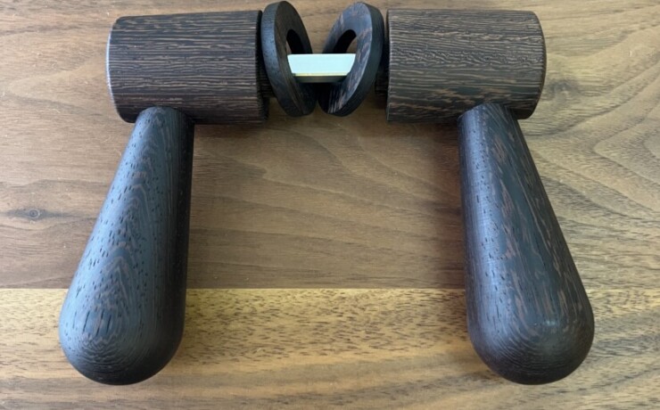 doorleverhandle　wenge　 #05-006