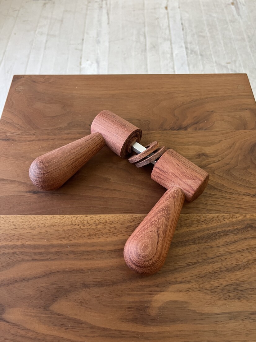 doorleverhandle　bubinga　 #06-001