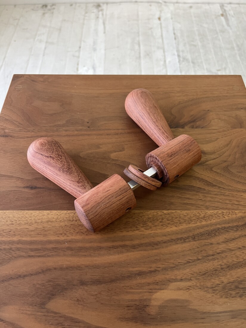 doorleverhandle　bubinga　 #06-001