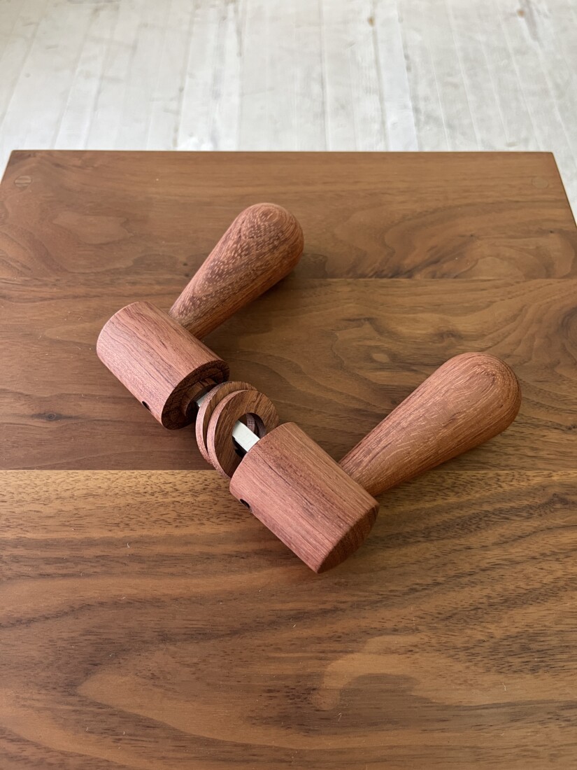 doorleverhandle　bubinga　 #06-001