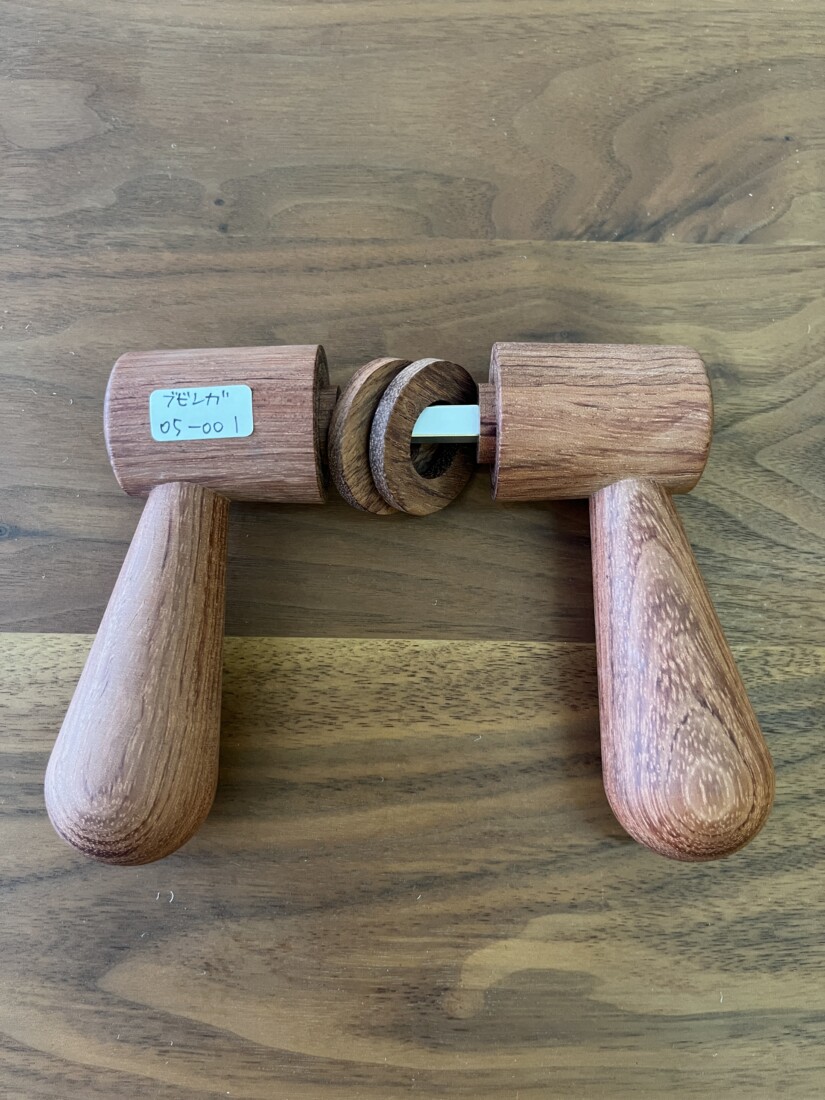 doorleverhandle　bubinga　 #06-001