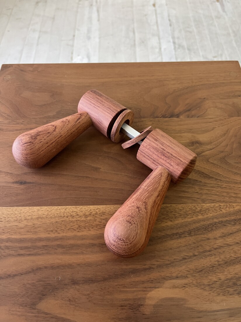 doorleverhandle　bubinga　 #06-002