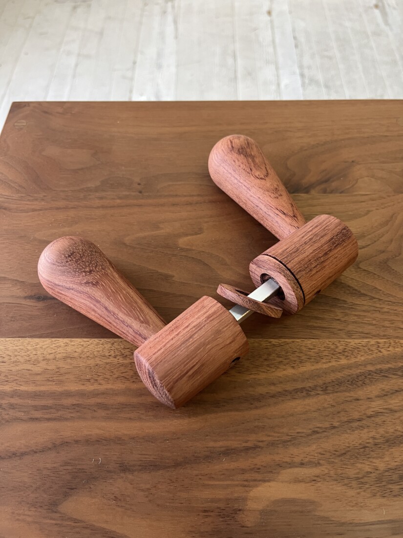 doorleverhandle　bubinga　 #06-002